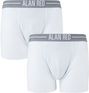 Alan Red Boxershorts Weiß 2er-Pack