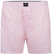 Steppin' Out Boxershort Poplin Stripe Light Pink
