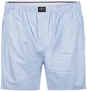 Steppin' Out Boxershort Checkered Light Blue