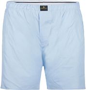 Steppin' Out Boxershort Solid Poplin Light Blue