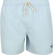 Barbour Swimshort Logo Light Blue