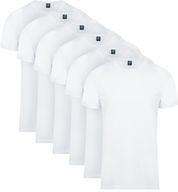 Suitable Obambo T-Shirt Round-Neck White 6-Pack