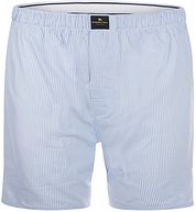 Steppin' Out Boxershort Poplin Striped Light Blue