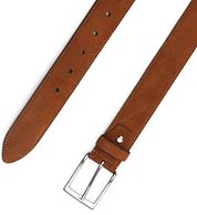 Suitable Belt Suede Leather Cognac