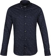 Suitable Shirt BD Flowers Navy