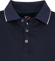Suitable Liquid Polo Shirt Navy