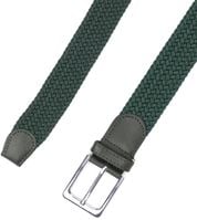 Suitable Braided Belt Dark Green