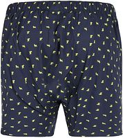 Steppin' Out Boxershort Poplin Print Navy
