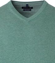 Casa Moda Pullover V-Neck Sea Green