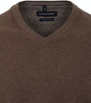 Casa Moda Pullover V-Neck Brown