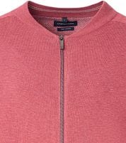 Casa Moda Pullover Zip Fresh Brick