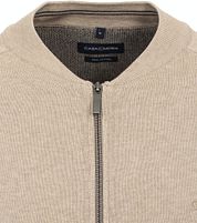 Casa Moda Pullover Zip Beige