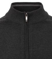 Casa Moda Pullover Zip Anthracite