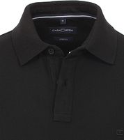 Casa Moda Polo Shirt Stretch Black