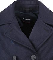 Armor-Lux Cap Sizun Coat Wool Navy