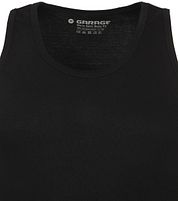 Garage Stretch Basic Singlet Black