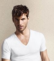 Olymp T-shirt Deep V-Neck Stretch