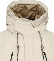 Dstrezzed Nordic Parka Jacket Ecru