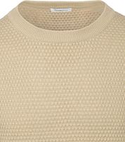 KnowledgeCotton Apparel Sweater Bubble Knit Beige