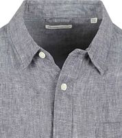 KnowledgeCotton Apparel Shirt Linen Vintage Indigo