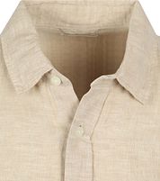 KnowledgeCotton Apparel Shirt Linen Ecru