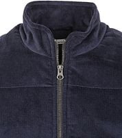 KnowledgeCotton Apparel Corduroy Bodywarmer Navy