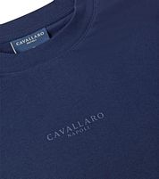 Cavallaro Darione T-Shirt Logo Navy