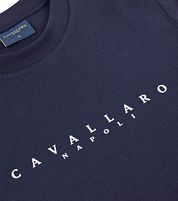 Cavallaro Cavezzio Sweater Logo Navy