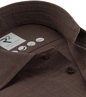 R2 Wool Shirt Brown