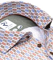 R2 Shirt Blocks Multicoloured