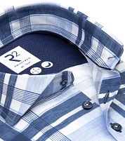 R2 Shirt Checks Blue