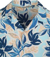  Shiwi Shirt Vic Floral Leafs Blue