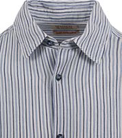 Scotch and Soda Shirt Stripe Light Blue
