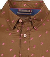  Scotch and Soda Shirt Print Brown