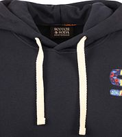 Scotch and Soda Bandana Hoodie Navy