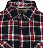 Scotch and Soda Shirt Checks Navy