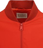 Scotch & Soda Bomber Jacket Red