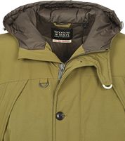 Scotch & Soda Parka Jacket Olive Green