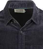 Scotch and Soda Solid Corduroy Shirt Black 