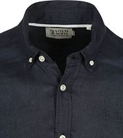 Scotch and Soda Linen Shirt Navy