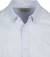 Scotch and Soda Linnen Overhemd Light Blue