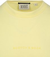 Scotch and Soda Sweater Core Logo Yellow