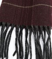 Suitable Men's Scarf Acrylic Checks 20-03