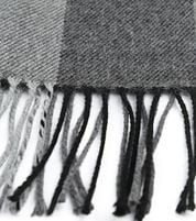 Suitable Men's Scarf Acrylic Checks 20-06