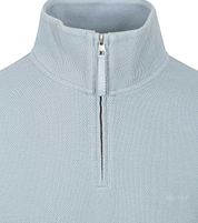 Gant Half Zip Pullover Light Blue