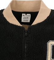Champion Bomber Jacket Teddy Black