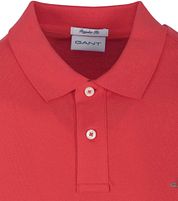 Gant Shield Regular Piqué Polo Shirt Red