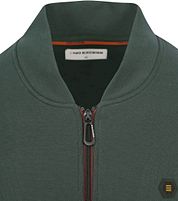 No Excess Cardigan Dark Green 