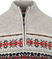 NZA Half Zip Sweater Ngunguru Grey