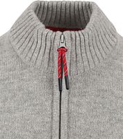 NZA Half Zip Sweater Ohaeawai Wool Grey